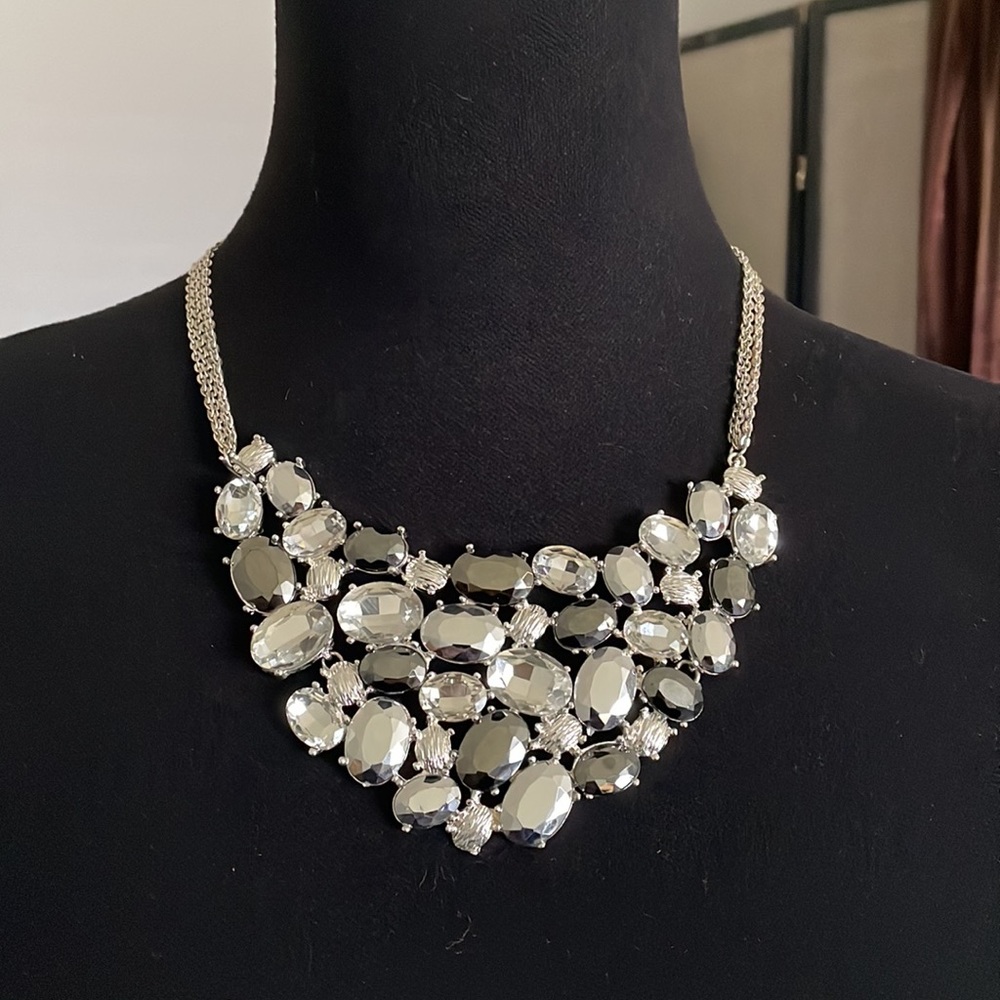 ALFANI SILVER CHOKER.